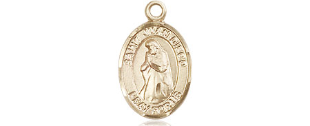 14kt Gold Filled Saint Juan Diego Medal