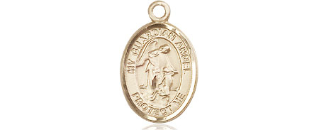 14kt Gold Filled Guardian Angel Medal