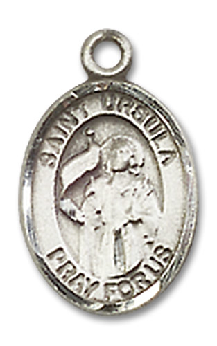 Sterling Silver Saint Ursula Medal