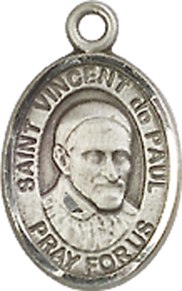 Sterling Silver Saint Vincent de Paul Medal