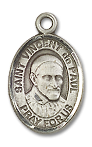 Sterling Silver Saint Vincent de Paul Medal