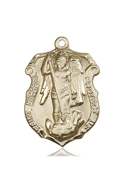 14kt Gold Saint Michael Coast Guard Medal