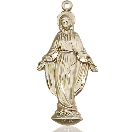 14kt Gold Miraculous Medal