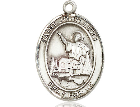 Sterling Silver Saint John Licci Medal