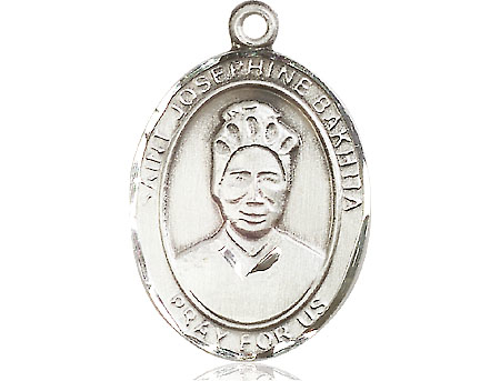 Sterling Silver Saint Josephine Bakhita Medal