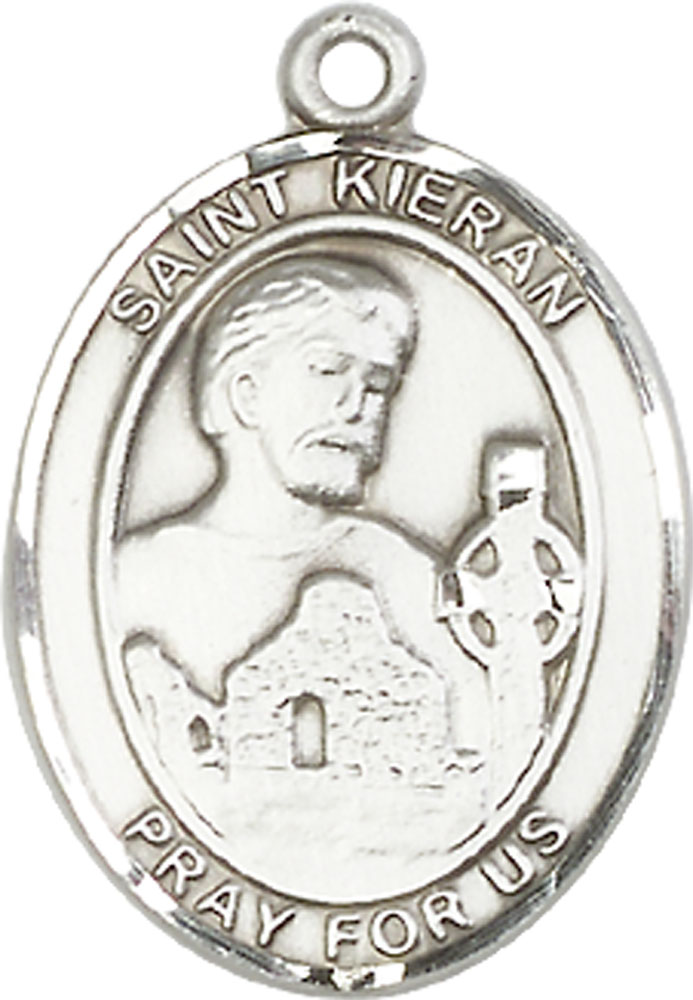 Sterling Silver Saint Kieran Medal