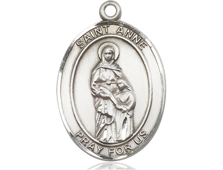 Sterling Silver Saint Anne Medal