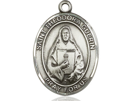 Sterling Silver Saint Theodora Medal