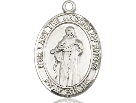 Sterling Silver Our Lady of Knots Medal