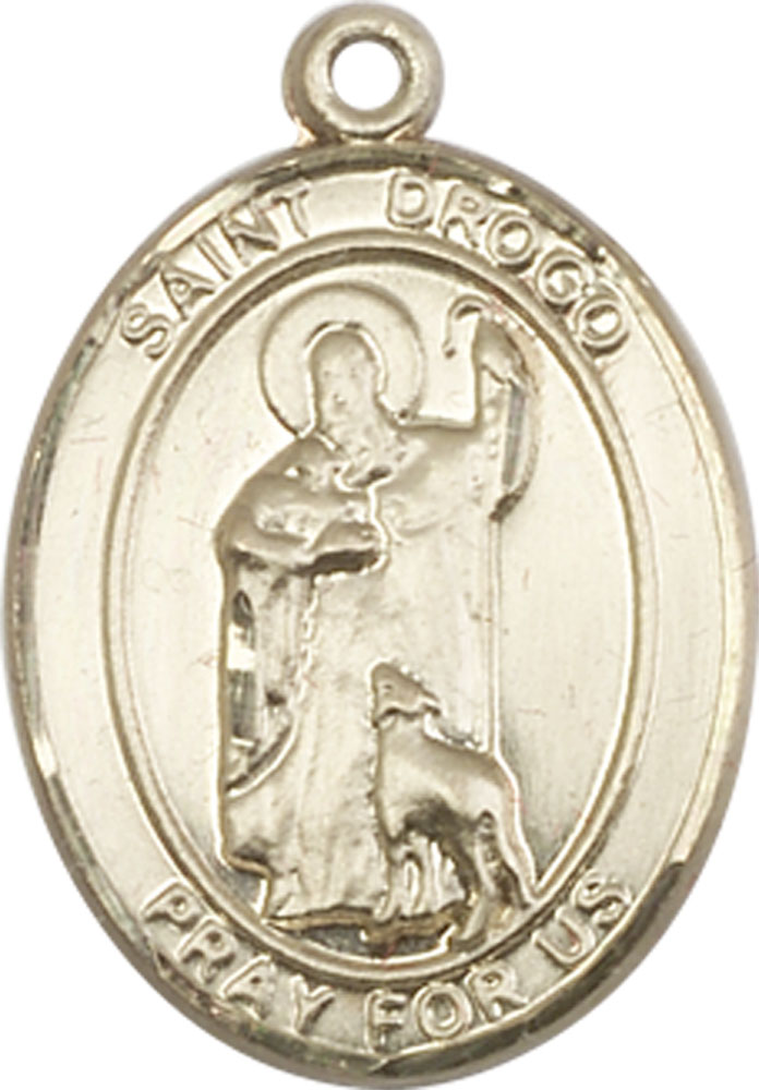14kt Gold Filled Saint Drogo Medal