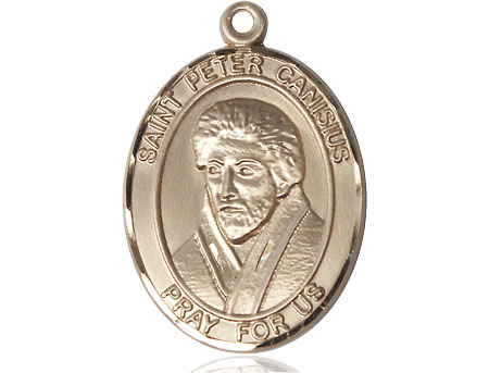 14kt Gold Filled Saint Peter Canisius Medal