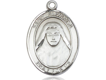 Sterling Silver Saint Alphonsa Medal