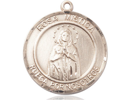 14kt Gold Filled Our Lady Rosa Mystica Medal