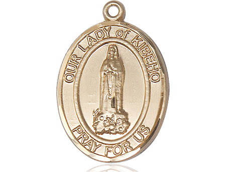 14kt Gold Filled Our Lady of Kibeho Medal