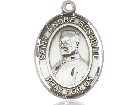 Sterling Silver Saint Andre Bessette Medal