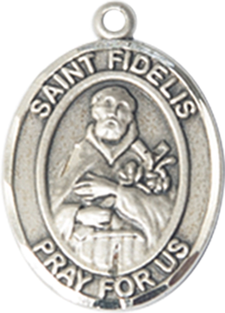Sterling Silver Saint Fidelis Medal
