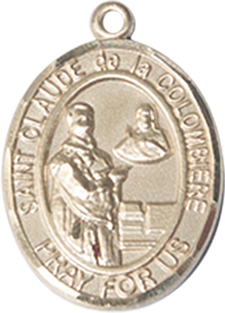14kt Gold Filled Saint Claude de la Colombiere Medal