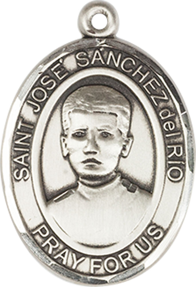 Sterling Silver Saint Jose Canchez del Rio Medal