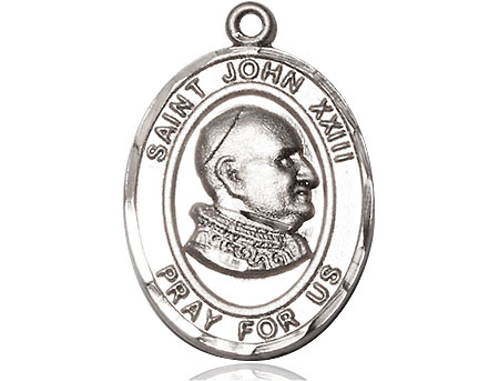 Sterling Silver Saint John XXIII Medal