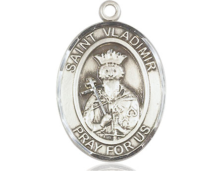 Sterling Silver Saint Vladimir Medal