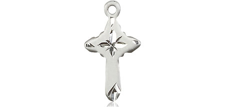 Sterling Silver Cross Medal