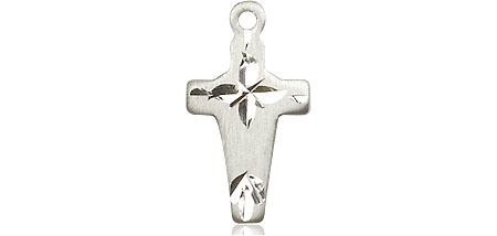 Sterling Silver Cross Medal