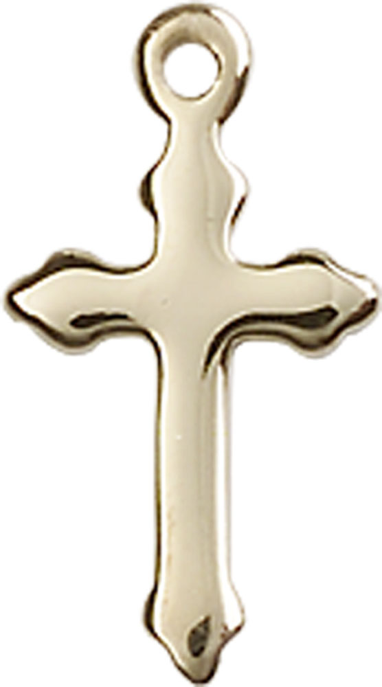 14kt Gold Filled Cross Medal