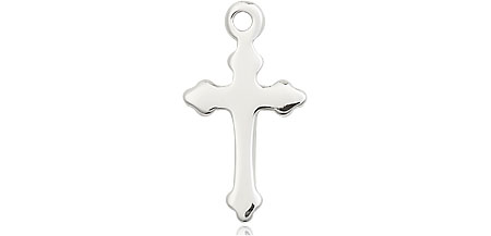 Sterling Silver Cross Medal