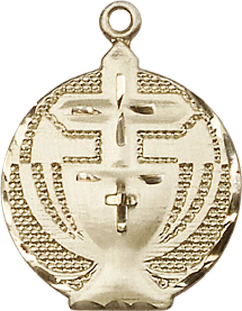 14kt Gold Filled Communion Medal