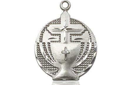 Sterling Silver Communion Medal