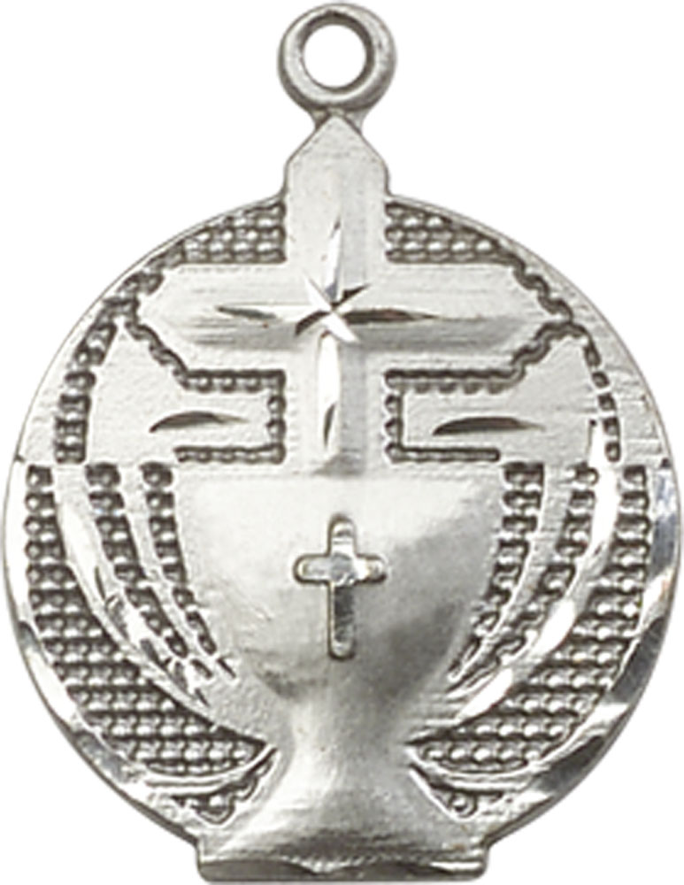 Sterling Silver Communion Medal