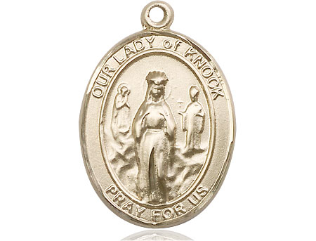 14kt Gold Filled Our Lady of Knock Medal