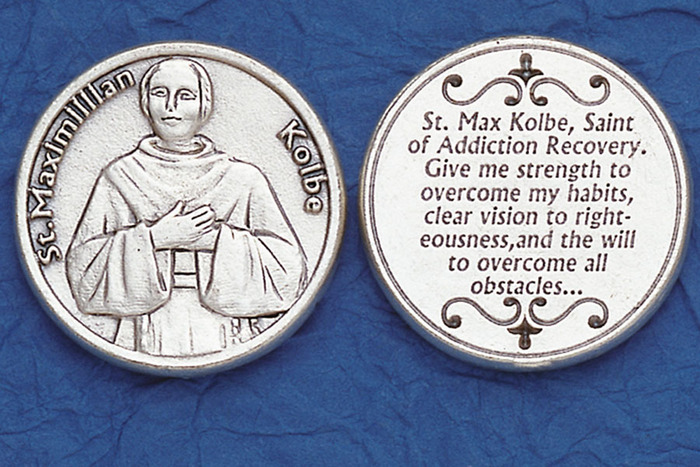 Saint Max Kolbe Pocket Token