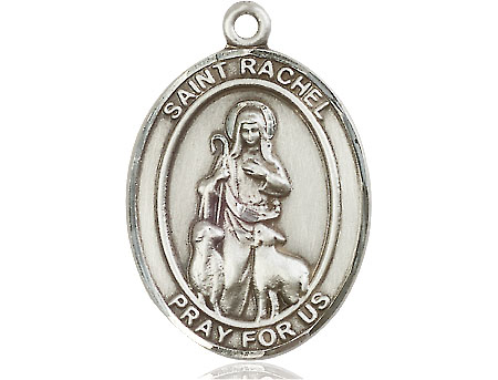 Sterling Silver Saint Rachel Medal