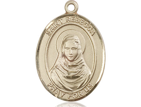 14kt Gold Filled Saint Rebecca Medal