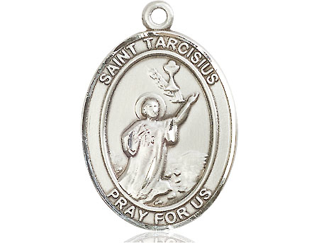 Sterling Silver Saint Tarcisius Medal