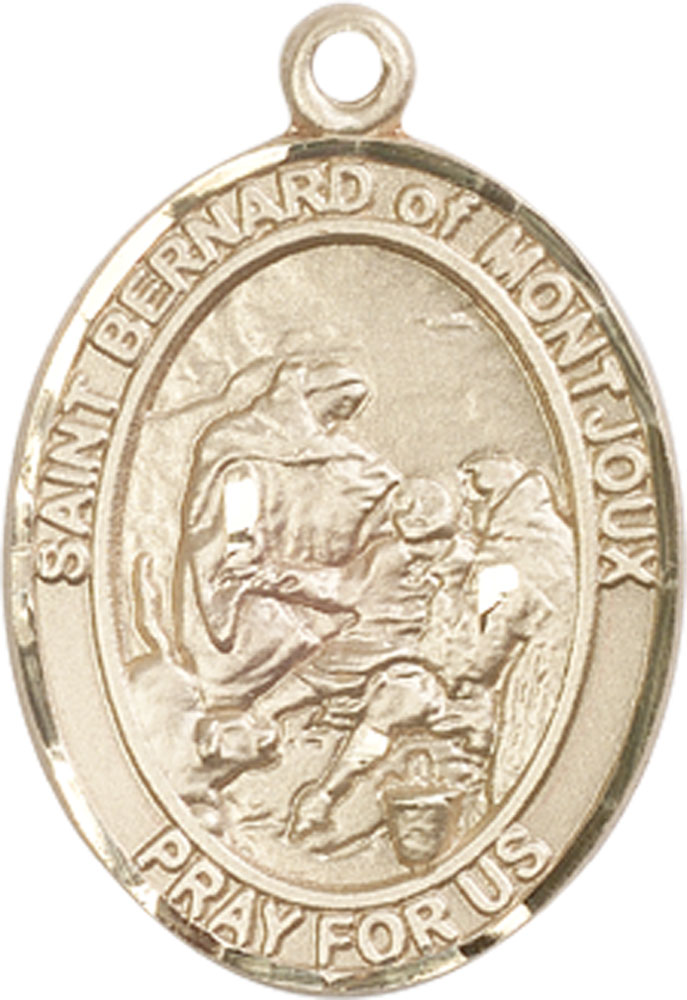 14kt Gold Filled Saint Bernard of Montjoux Medal