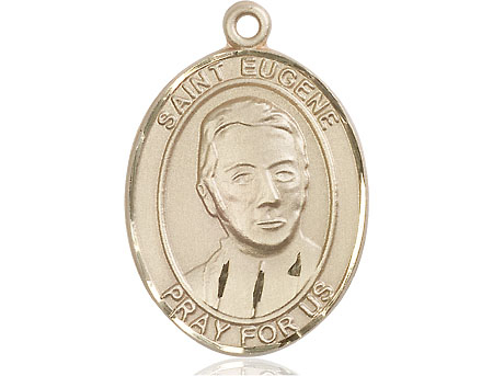 14kt Gold Filled Saint Eugene de Mazenod Medal