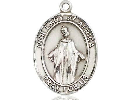 Sterling Silver Our Lady of Africa Medal