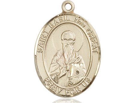 14kt Gold Filled Saint Basil the Great Medal