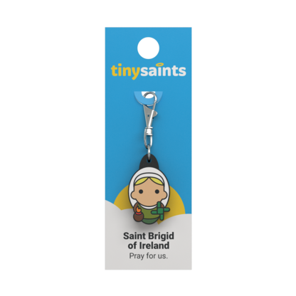 Tiny Saints Charm - St. Brigid