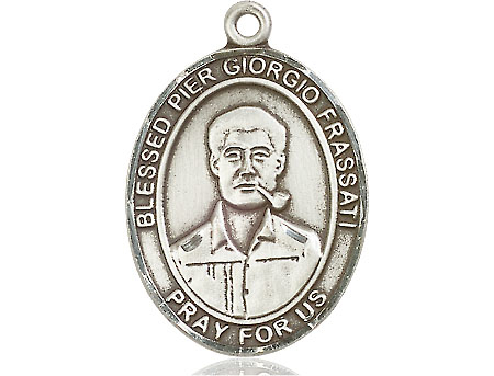 Sterling Silver Blessed Pier Giorgio Frassati Medal