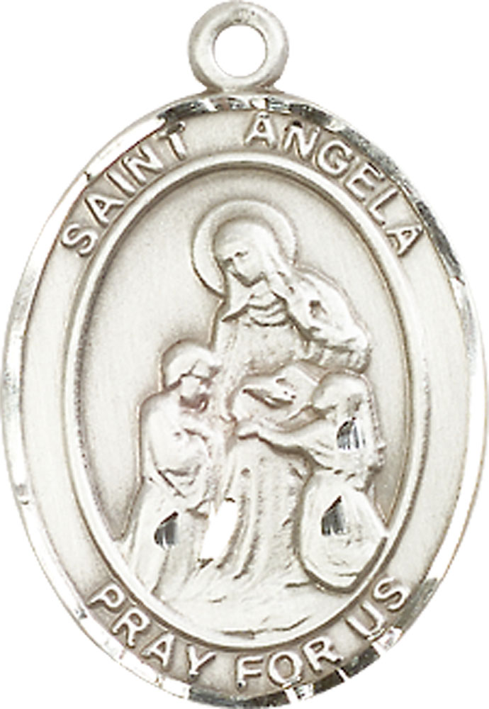 Sterling Silver Saint Angela Merici Medal