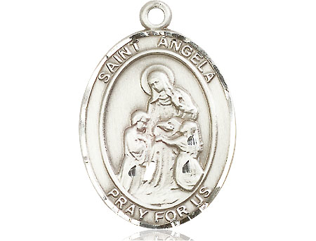 Sterling Silver Saint Angela Merici Medal