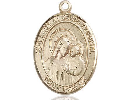 14kt Gold Filled Our Lady of Good Counsel Medal