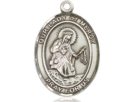 Sterling Silver Our Lady of Mercy Medal