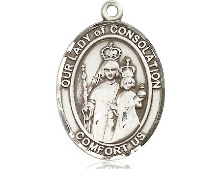 Sterling Silver Our Lady of Consolation Medal