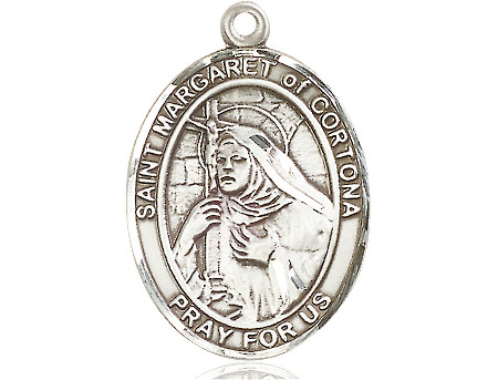 Sterling Silver Saint Margaret of Cortona Medal