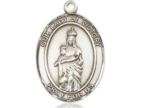 Sterling Silver Our Lady of Victory Medal