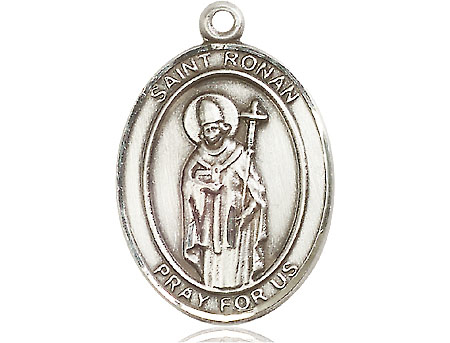 Sterling Silver Saint Ronan Medal